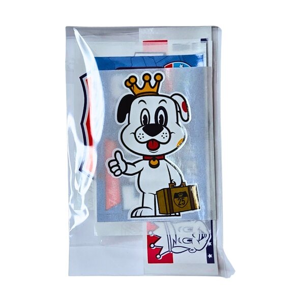 FUNKO POP Pin & Stickers FREDDY FUNKO Fun On The Run Exclusive 25th Anniversary - Picture 3 of 3